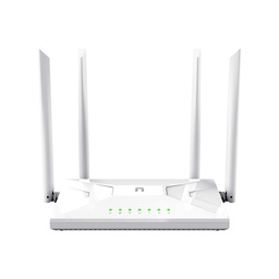 Netis NC21 Dualband AC1200 ,4 Antenna Router is 1200 Mbps and wireless data rates up to 867 Mbps on 5 GHz band and up to 300 Mbps on the 2.4 GHz band. Supports IPV 6 and Warranty 1 year.